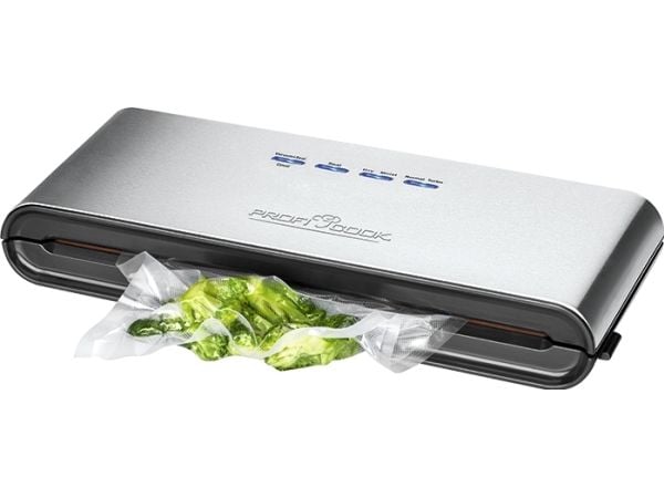 ProfiCook PC-VK 1080 - Vakuumposeforsegler - 120 W - rustfritt stål / svart