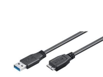 MicroConnect - USB-kaapeli - Micro-USB Type B (han) til USB Type A (han) - USB 3.0 - 50 cm - lajittelu - lajittelu