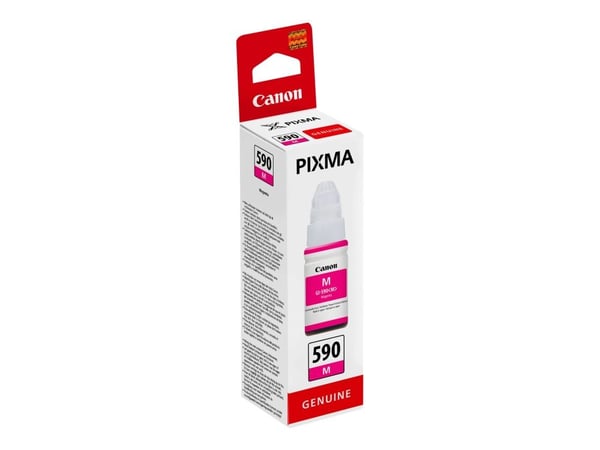 Canon GI 590 M - 70 ml - magenta - alkuperäinen - täyttö - PIXMA G1501, G1510, G2500, G2501, G2510, G3410, G3500, G3501, G3510, G4410, G4500, G4511...