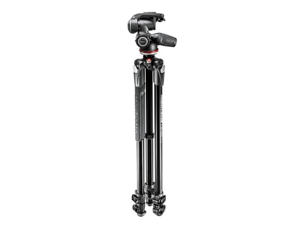 Manfrotto 290 Series MK290XTA3-3W - Tripod - med Manfrotto 804