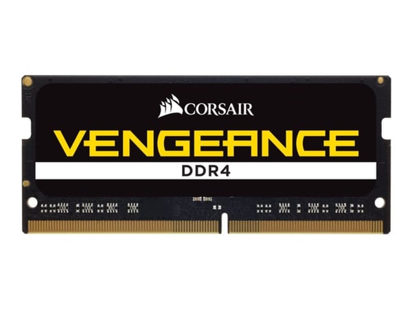 CORSAIR Vengeance - DDR4 - sett - 16 GB: 2 x 8 GB - SO DIMM 260-pin - 2400 MHz / PC4-19200 - CL16 - 1.2 V - ikke-bufret - ikke-ECC