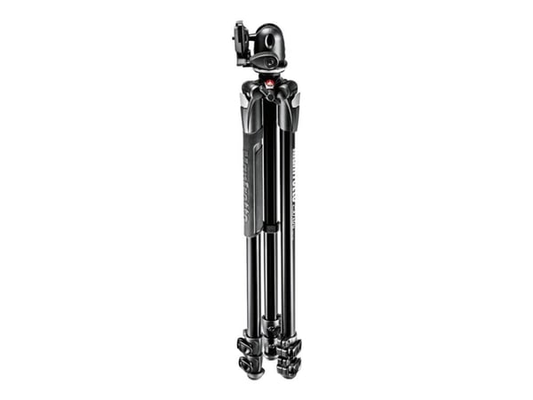 Manfrotto 290 Series MK290XTA3-BH - Tripod - med Manfrotto 496RC2 Compact Ball Head