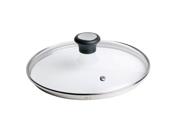 Tefal 280977, Pyöreä, Läpinäkyvä, Lasi, Metalli, 280 mm, 280 mm