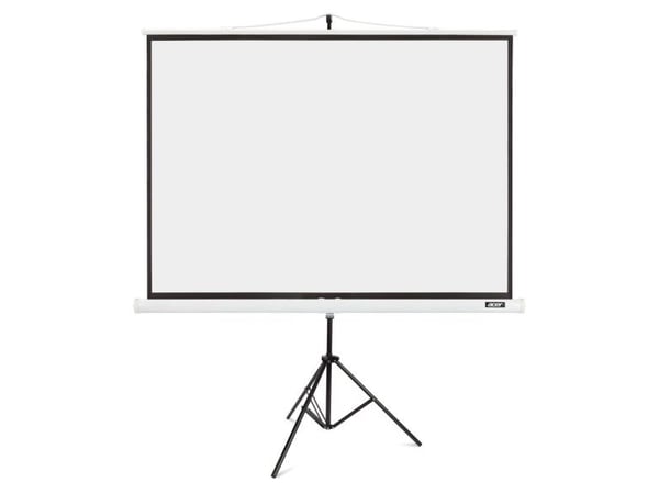 Acer T87-S01MW - Projeksjonsskjerm med tripod - 87" (218 cm) - 4:3 - hvit