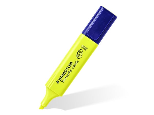 STAEDTLER Textsurfer classic 364 - Markeringspenn - gul - fargeblekk - 1-5 mm