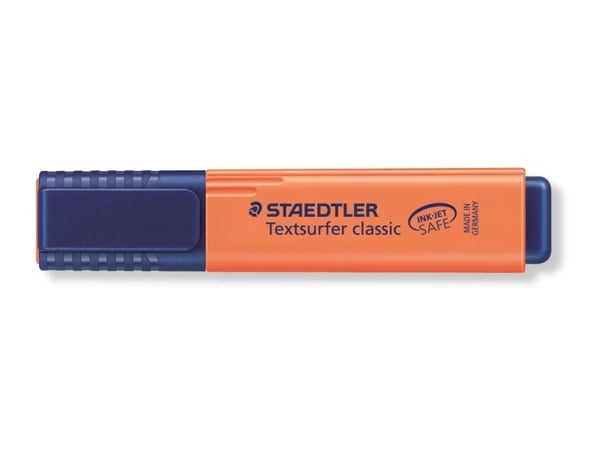 Tekstmarker Staedtler 364 orange Textsurfer Classic - (10 stk.)