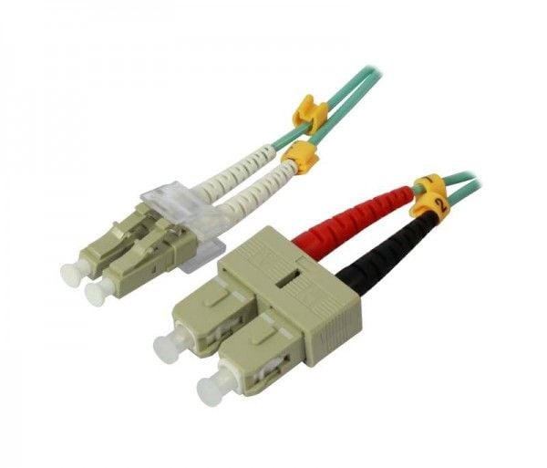 LWL fiberpatchkabel 15 m LCSC 50125um OM3 AD2 mm Synergy 21