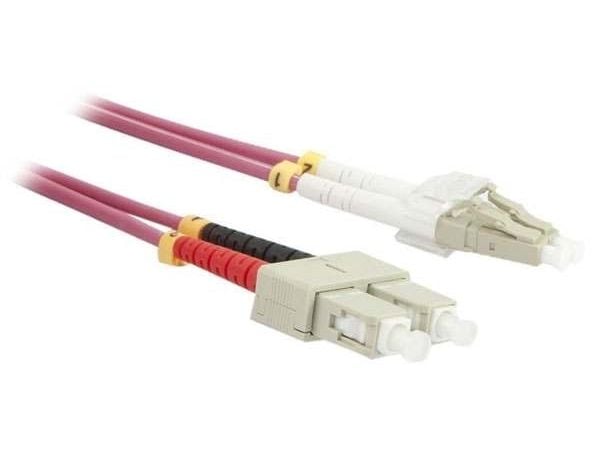 LWL2-fiberpatchkabel 05 m LCSC 50/125 µm OM4 AD3 mm Synergy 21