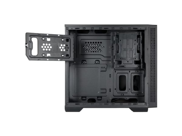 Chieftec UNI Series UK-02B-OP - Tower - ATX - ingen strømforsyning (ATX) - svart - USB/lyd