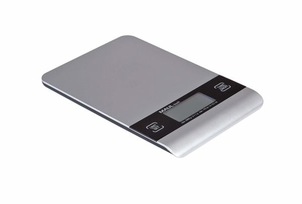 MAUL 1635095, Elektronisk brevvåg, 5000 kg, 1 g, 4 g, Silver, Digital