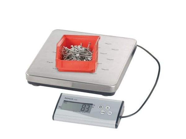 MAUL 1795009, Elektronisk brevvåg, 50 kg, 10 g, 40 g, Grå, Rostfritt stål, Digital