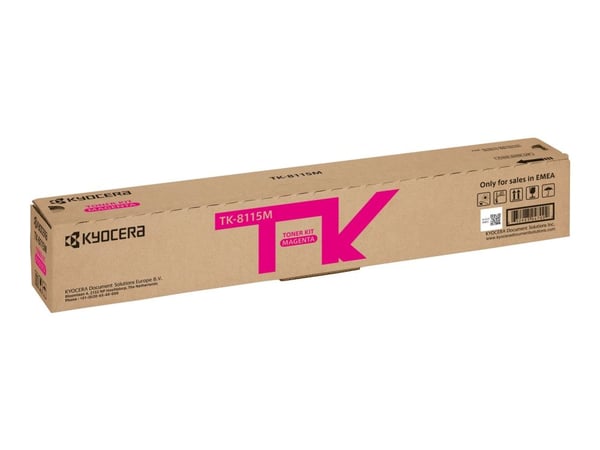 Kyocera TK 8115M - Magenta - original - tonerkassett - för ECOSYS M8124cidn, M8124cidn/KL3, M8130cidn, M8130cidn/KL2, M8130cidn/KL3