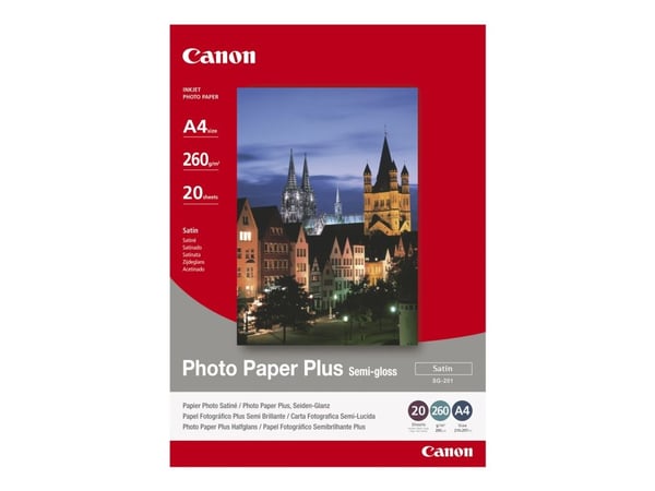 Canon 1686B032, 260 g/m², Semi-gloss, 20 arkkia, A3+