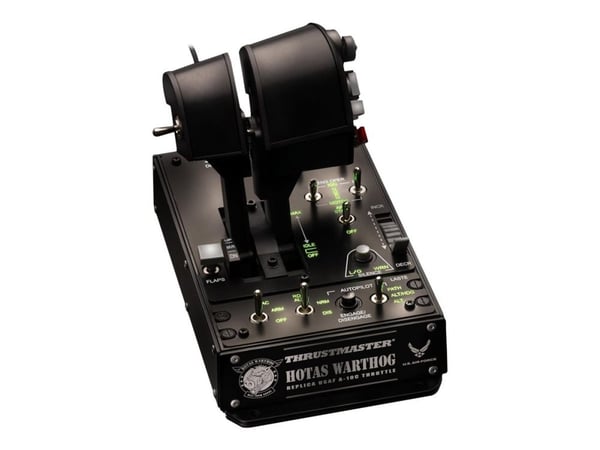 Thrustmaster HOTAS Warthog Dual - Gasspedal - 16 knapper - kablet - for PC