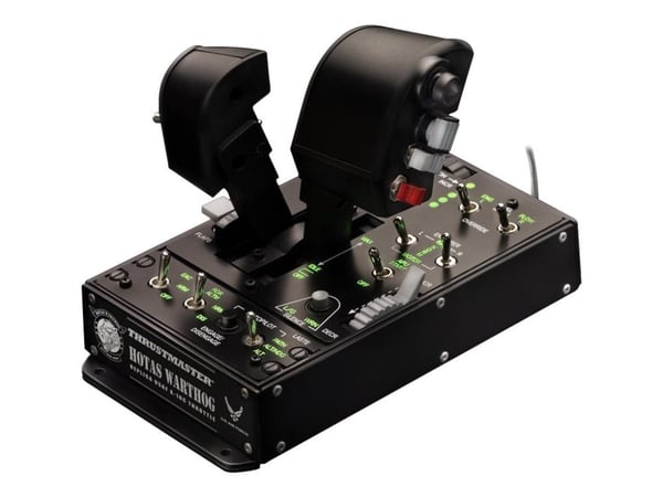 Thrustmaster HOTAS Warthog Dual - Gasspedal - 16 knapper - kablet - for PC