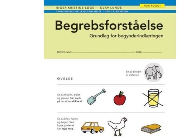 Begreppsförståelse, schema (10 st) | Trine Kjær Krogh; Helle Bylander | Språk: Danska