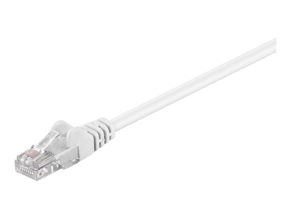Microconnect B-UTP515W, 15 m, Cat5e, U/UTP (UTP), RJ-45, RJ-45, Valkoinen