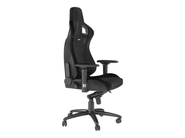 Noblechairs EPIC SERIES - Stol - direktør - armlener - T-formet - tipping - roterende - aluminium, polyuretan, stål, PU-kunstlær, åpencelleskum - s...