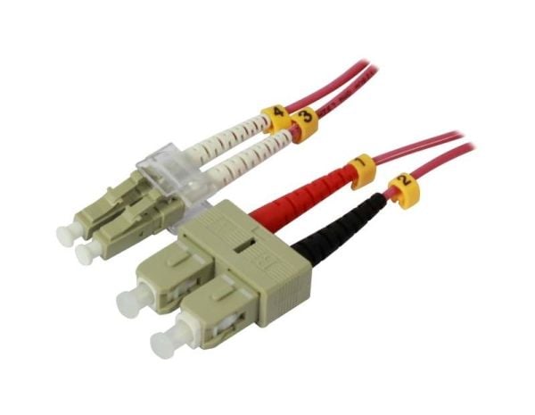 LWL2 fiberpatchkabel 5 m LCSC 50125um OM4 AD2mm Synergy 21