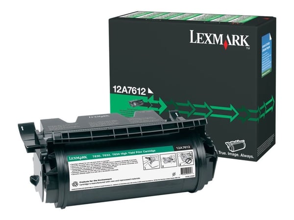 Lexmark - High Yield - Musta - Alkuperäinen - Kunnostettu - Värikasetti LCCP - Lexmark T630, T632, T634, T634dtn-32, X630, X632, X634, X634, T634dt...