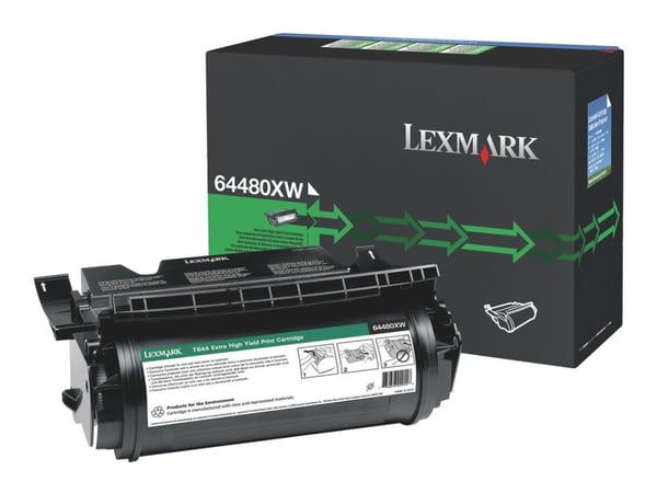 Lexmark - Ekstra høy ytelse - svart - original - tonerpatron - for Lexmark T644, T644dn, T644dtn, T644n, T644tn