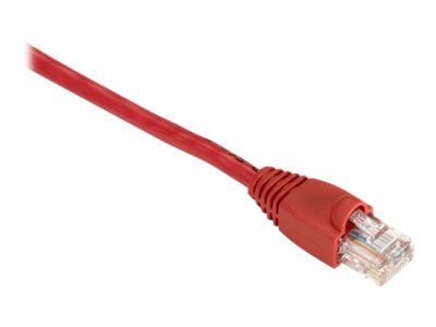 Black Box GigaTrue 550 - Koblingskabel - RJ-45 (hann) til RJ-45 (hann) - 15.2 m - CAT 6 - med støvel, uten hindringer, flertrådet - rød