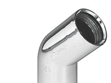 Vinkel 45° 32mm haarukka - PURUS 32mm indstik PP (PURUS 32mm)