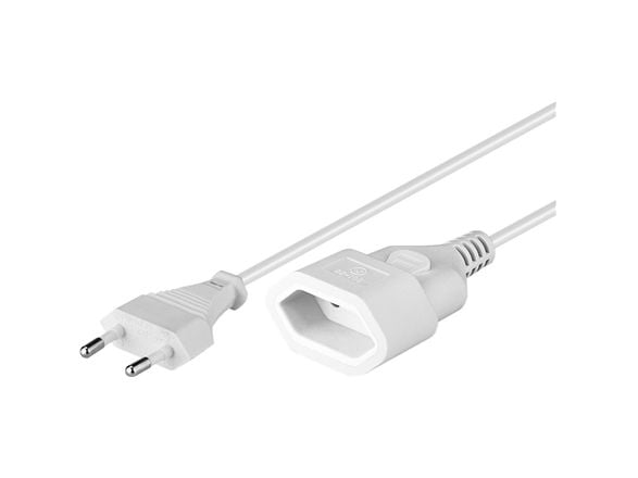 Goobay 50509, 5 m, Virtapistoke tyyppi C, Virtapistoke tyyppi C, H03VVH2-F, 250 V