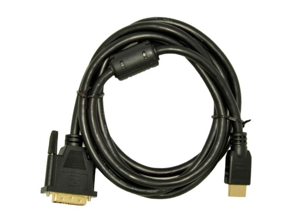 Akyga - Adapterkabel - DVI-D hann til HDMI hann - 1.8 m - svart