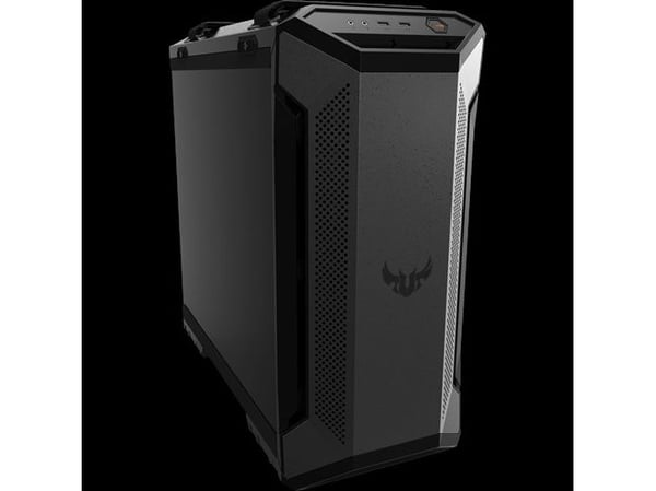 ASUS TUF Gaming GT501 - Tower - ATX - sidepanel med vindu - svart - USB/lyd