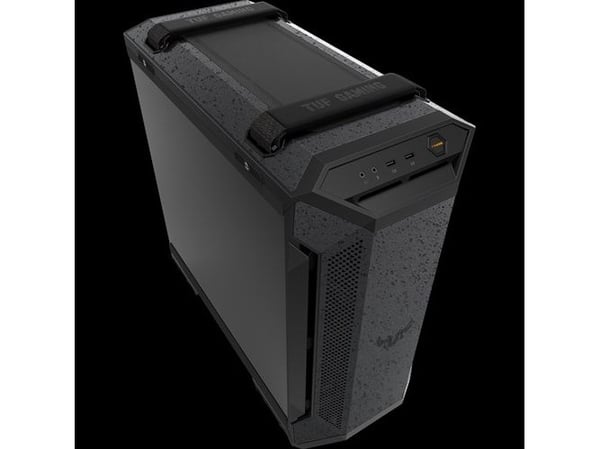 ASUS TUF Gaming GT501 - Tower - ATX - sidepanel med vindu - svart - USB/lyd