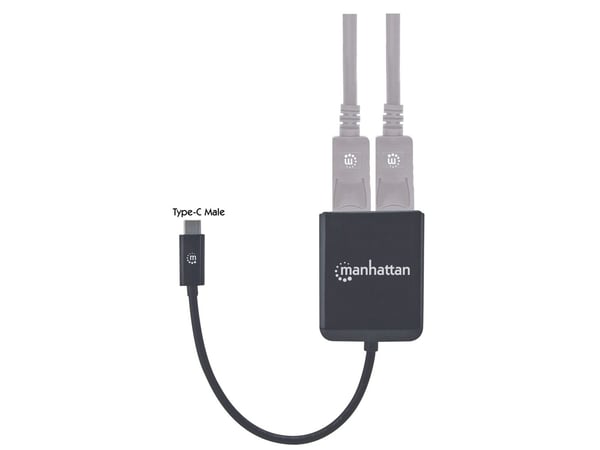 Manhattan 152952, 3.2 Gen 1 (3.1 Gen 1), Udgang DisplayPort, 3840 x 2160 piksler