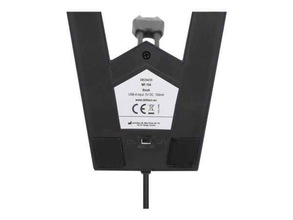 DELTACO MF-104 - Mikrofon - svart