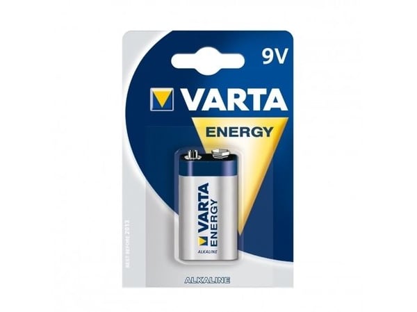 Varta High Energy - Batteri 9V - Alkalisk - 550 mAh