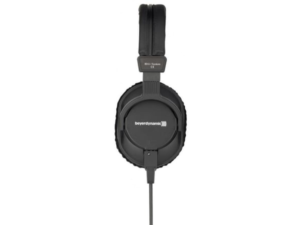 Beyerdynamic DT 250, 250 ohms, Koblet med ledninger (ikke trådløs), 10 - 30000 Hz, Musikk, 240 g, Hodetelefoner, Sort