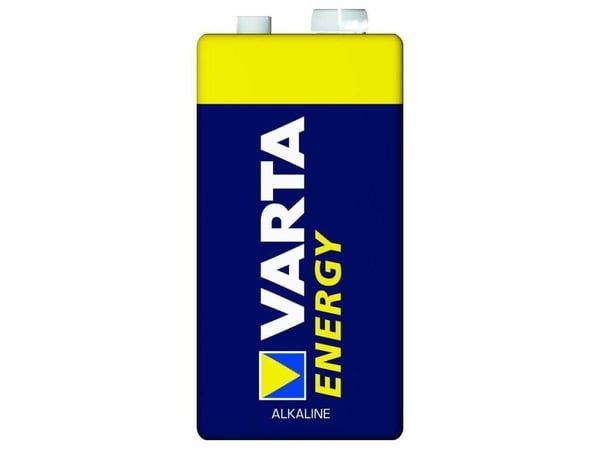 Varta High Energy - Batteri 9V - Alkalisk - 550 mAh