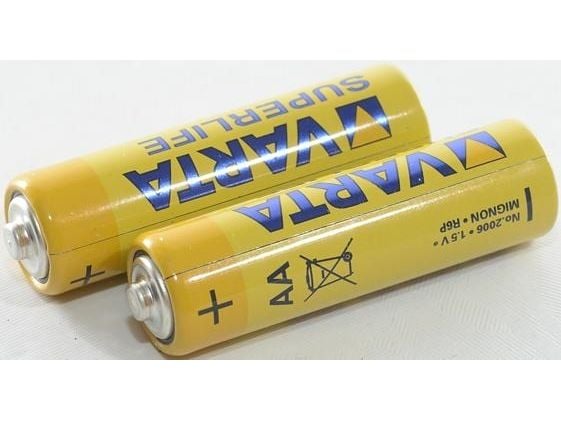 Varta Superlife - Batteri 4 x AA-type - Karbonsink
