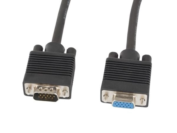 Lanberg - VGA forlængerkabel - HD-15 (VGA) (han) til HD-15 (VGA) (hun) - 1.8 m - lajittelu