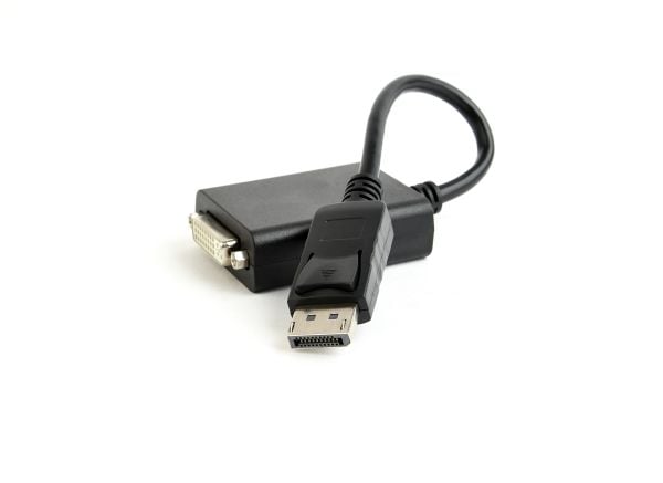 Cablexpert - Video adapter - DisplayPort (hann) til DVI (hunn) - DisplayPort 1.0 - 10 cm - svart