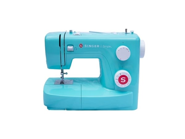 Singer 3223G - Symaskin - 23 sting - 1 fireskrittsknappehull - turkis