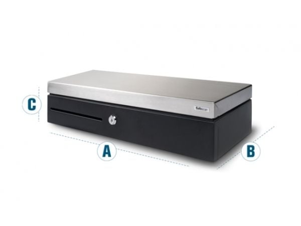 Safescan SD-4617S - Cash Drawer - svart, sølv