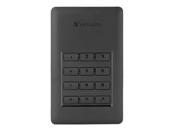 Verbatim Store ´n´ Go Secure Keypad USB 3.1 - 2TB Black