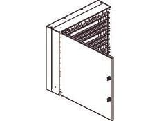 CUBIC Jakelukortti CU-mini 3x3 moduulia, 108 DIN-moduulia 572x572x165mm 572x572x165mm