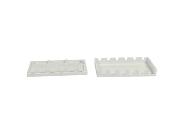 Keystone modulhållare för patchpanel 6x TP-modul, utanpåliggande, vit ABS Synergy 21