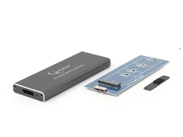 Gembird EE2280-U3C-01 - Lagringspakke - M.2 - USB 3.0 - svart