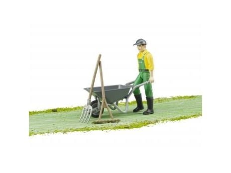 Bruder Figure set farmer with accessories toy