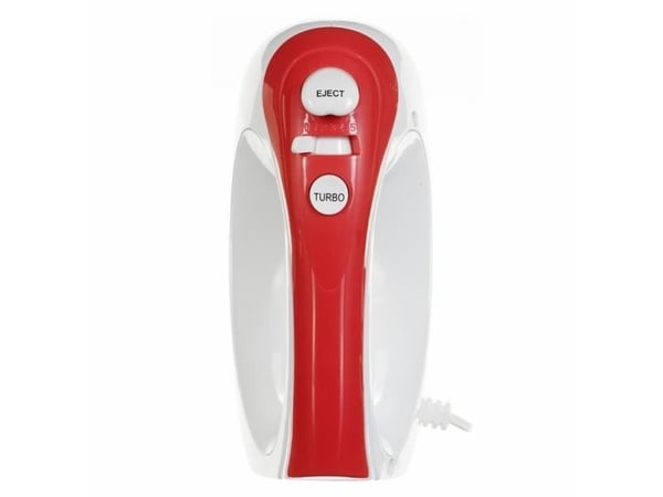 Adler AD 4212, Käsisekoitin, Punainen, Valkoinen, Vaivaus, Sekoitus, 300 W, Muovi, Ruostumaton teräs