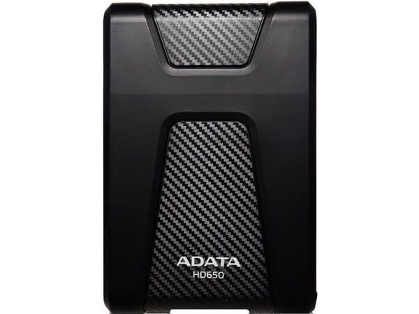 ADATA HD650, 4 TB, 2.5", 3.2 Gen 1 (3.1 Gen 1), Musta, Hiili