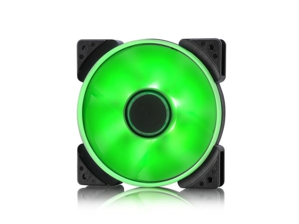 Fractal Design Prisma SL-12 - Sisäosa tuulettimella - 120 mm - musta, vihreä