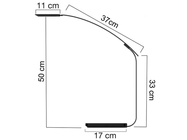 Pöytävalaisin, Unilux, musta 4 kpl laatikko
